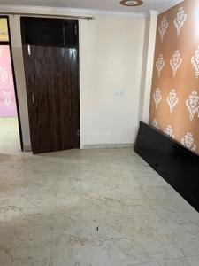Bedroom Image of 550 Sq.ft 2 BHK Builder Floor for rent in Bharat Vihar New Delhi for Rs. 12500