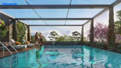 Image of 1040 Sq.ft 2 BHK Apartment / Flat for sale in Eisha 33 Central Avenue, Tathawade, Pune for Rs. 8200000