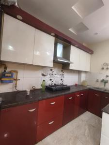 Kitchen Image of 500 Sq.ft 1 BHK Builder Floor for rent in Vaishali Ghaziabad for Rs. 16000