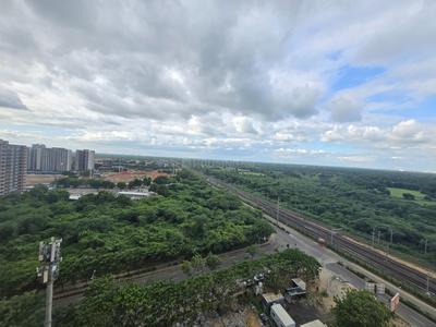 Balcony Image of 1284 Sq.ft 2 BHK Apartment / Flat for rent in Adani Aster Neo, Shantigram Ahmedabad for Rs. 30000