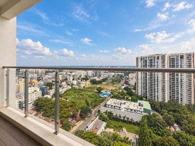 Balcony Image of 4041 Sq.ft 4 BHK Apartment / Flat for rent in Prestige White Meadows, Whitefield Bengaluru for Rs. 300000