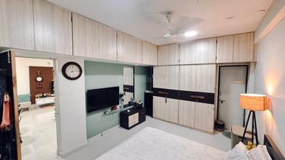 Bedroom Image of 945 Sq.ft 2 BHK Apartment / Flat for sale in Simandhar Enclave, Ghatlodiya Ahmedabad for Rs. 5800000