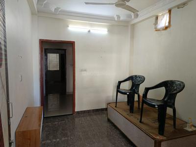 Bedroom Image of 600 Sq.ft 1 BHK Builder Floor for rent in Mahalakshmi Nagar Indore for Rs. 12500