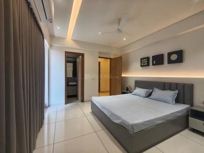 Bedroom Image of 3400 Sq.ft 4 BHK Apartment / Flat for rent in Adani Water Lily, Shantigram Ahmedabad for Rs. 100000