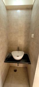 Bathroom Image of 650 Sq.ft 1 BHK Apartment / Flat for rent in Vishesh Balaji Symphony, Panvel Navi Mumbai for Rs. 17500