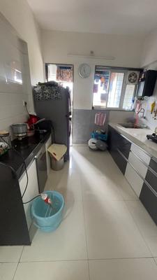 Kitchen Image of 674 Sq.ft 1 BHK Apartment / Flat for sale in Balaji Vishwa Phase II, Narhe Pune for Rs. 4500000