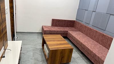 Living Room Image of 700 Sq.ft 1 BHK Apartment / Flat for rent in Mahalakshmi Nagar Indore for Rs. 17000