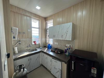 Kitchen Image of 1000 Sq.ft 2 BHK Apartment / Flat for rent in Vrindavan Yojana Lucknow for Rs. 30000