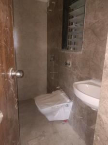 Common Bathroom Image of 399 Sq.ft 1 BHK Apartment / Flat for sale in Marine View, Borivali West Mumbai for Rs. 8965000