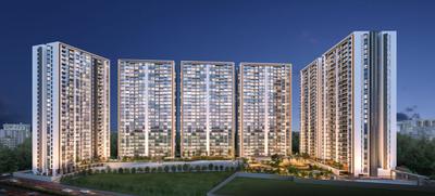 Image of 1000 Sq.ft 2 BHK Apartment / Flat for sale in Mantra Melange, Kharadi, Pune for Rs. 12100000