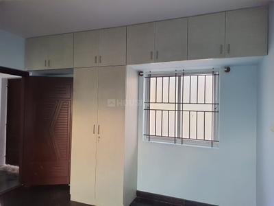 Bedroom Image of 650 Sq.ft 2 BHK Builder Floor for rent in Hennur Bengaluru for Rs. 18000