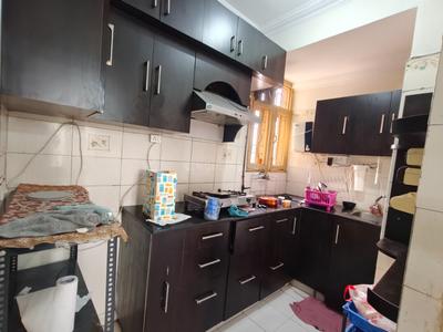Kitchen Image of 650 Sq.ft 1 BHK Apartment / Flat for rent in Kaveri Apartments, Vasant Kunj New Delhi for Rs. 29900