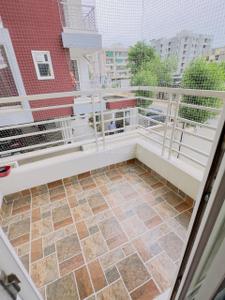 Balcony Image of 1272 Sq.ft 3 BHK Apartment / Flat for rent in AB Prime Height, Karolan Ka Barh Jaipur for Rs. 35000