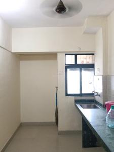 Kitchen Image of 587 Sq.ft 1 BHK Apartment / Flat for rent in Terraform Country Side, Kasarvadavali Thane for Rs. 18000