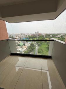Balcony Image of 2150 Sq.ft 3 BHK Apartment / Flat for rent in Kameshwar Elite 140, Bodakdev Ahmedabad for Rs. 42500