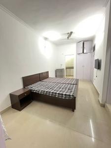 Bedroom Image of 554 Sq.ft 1 RK Builder Floor for rent in Sector 43 Gurgaon for Rs. 17999