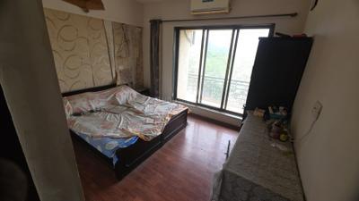 Bedroom Image of 1240 Sq.ft 2 BHK Apartment / Flat for sale in Paradise Sai Jewels, Kharghar Navi Mumbai for Rs. 12500000