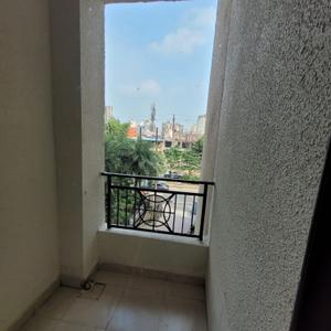 Balcony Image of 1250 Sq.ft 2 BHK Apartment / Flat for rent in Ajnara Gen X, Crossings Republik Ghaziabad for Rs. 18000