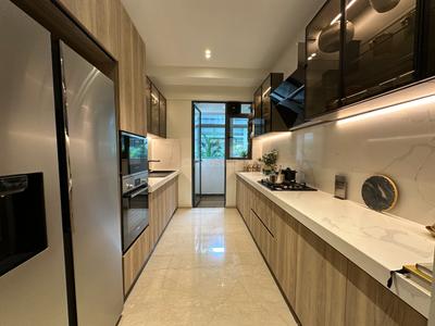 Kitchen Image of 689 Sq.ft 2 BHK Apartment / Flat for sale in Godrej Horizon Phase II, Wadala Mumbai for Rs. 32500000