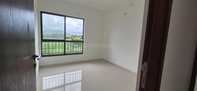 Bedroom Image of 1015 Sq.ft 2 BHK Apartment / Flat for rent in Shapoorji Pallonji Joyville Sensorium, Maan Pune for Rs. 25000