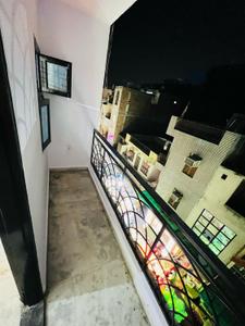 Balcony Image of 650 Sq.ft 2 BHK Builder Floor for rent in Hastsal New Delhi for Rs. 9000
