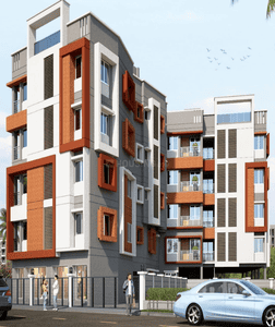 Image of 1221 Sq.ft 3 BHK Apartment / Flat for sale in Kasba, Kolkata for Rs. 8800000