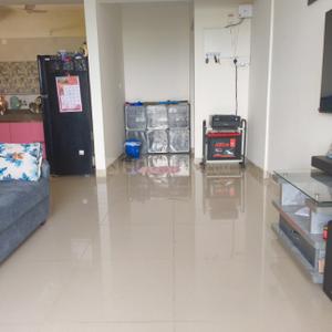 Living Room Image of 982 Sq.ft 2 BHK Apartment / Flat for sale in Magarpatta River View City, Loni Kalbhor Pune for Rs. 7800000