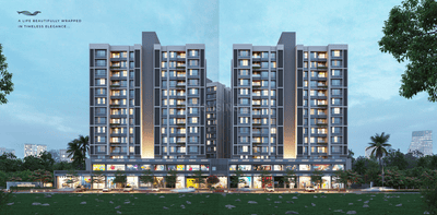 Image of 1495 Sq.ft 2 BHK Apartment / Flat for sale in Gujarat International Finance Tec City, Gandhinagar for Rs. 8600000