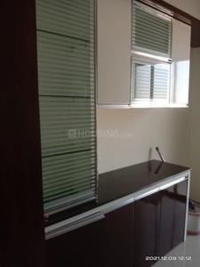 Kitchen Image of 955 Sq.ft 3 BHK Apartment / Flat for rent in Emaar Madan Ratan City, Manewada Nagpur for Rs. 21000