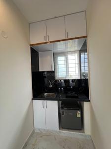 Kitchen Image of 350 Sq.ft 1 RK Builder Floor for rent in Marathahalli Bengaluru for Rs. 30000