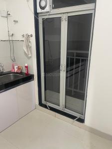 Kitchen Image of 700 Sq.ft 2 BHK Apartment / Flat for rent in Ashar Metro Towers, Thane West Thane for Rs. 35500