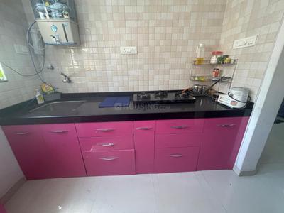Kitchen Image of 640 Sq.ft 1 BHK Apartment / Flat for sale in Goel Antra, Kharadi Pune for Rs. 5200000