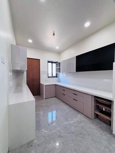 Kitchen Image of 2200 Sq.ft 4 BHK Villa for sale in Shree Swarnim Space, Kalali Vadodara for Rs. 14100000