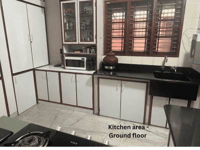 Kitchen Image of 2200 Sq.ft 3 BHK Independent House for rent in Vasanth Nagar Bengaluru for Rs. 120000