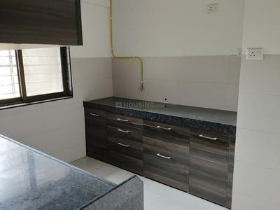 Kitchen Image of 999 Sq.ft 2 BHK Apartment / Flat for rent in Bhoomi Acres, Hiranandani Estate Thane for Rs. 38000