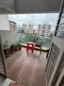 Balcony Image of 1300 Sq.ft 3 BHK Apartment / Flat for sale in RR Riddhi Siddhi Heights, Wakad Pune for Rs. 12500000