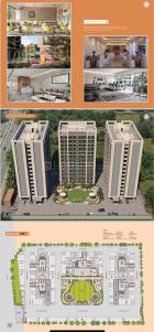 Image of 1187 Sq.ft 2 BHK Apartment / Flat for sale in Tavra Golden Luxuria, Vadadla, Bharuch for Rs. 3200000