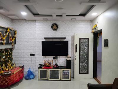 Living Room Image of 430 Sq.ft 1 BHK Apartment / Flat for rent in Horizon Prime, Kasarvadavali Thane for Rs. 15000
