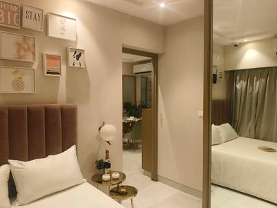 Bedroom Image of 639 Sq.ft 1 BHK Apartment / Flat for sale in Runwal Garden City Cluster 11 Tower 1 2, Dombivli East Thane for Rs. 4530000