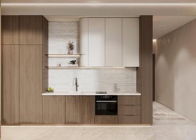 Kitchen Image of 355 Sq.ft 1 RK Apartment / Flat for sale in Dubai South Dubai for Rs. 15144317