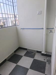 Drying Area Image of 553 Sq.ft 1 BHK Apartment / Flat for rent in Singasandra Bengaluru for Rs. 22000