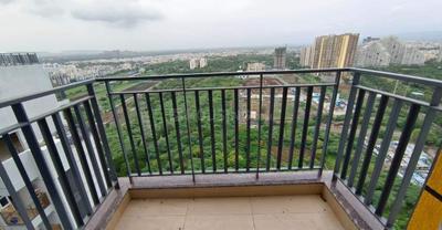 Balcony Image of 1287 Sq.ft 3 BHK Apartment / Flat for rent in Krisna Nirmaan Amorapolis, Dhanori Pune for Rs. 40000