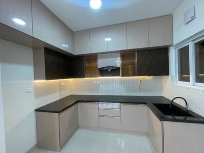 Kitchen Image of 1004 Sq.ft 2 BHK Apartment / Flat for rent in Adarsh Greens, Kogilu Bengaluru for Rs. 32000