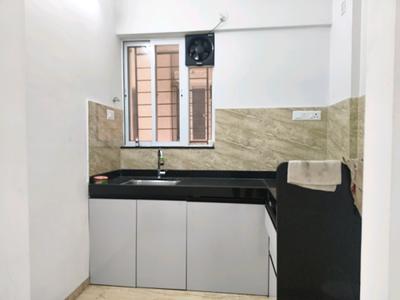 Kitchen Image of 643 Sq.ft 1 BHK Apartment / Flat for rent in VTP Leonara H Building, Mahalunge Pune for Rs. 26000