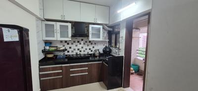 Kitchen Image of 949 Sq.ft 2 BHK Apartment / Flat for sale in Vastushree Adrina, Mundhwa Pune for Rs. 9500000