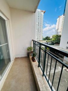 Balcony Image of 638 Sq.ft 1 BHK Apartment / Flat for rent in SJR Parkway Homes, Rayasandra Bengaluru for Rs. 25500