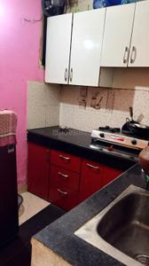 Kitchen Image of 1500 Sq.ft 1 BHK Apartment / Flat for rent in Aya Nagar New Delhi for Rs. 14000