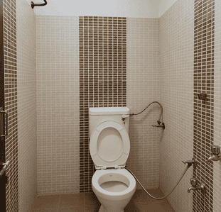 Bathroom Image of 740 Sq.ft 2 BHK Independent House for rent in Ithanagar Tenali for Rs. 9000