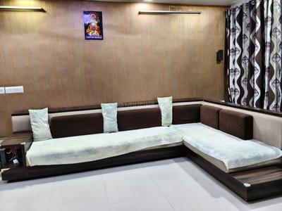 Hall Image of 1890 Sq.ft 3 BHK Apartment / Flat for rent in Avirat Silver Gardenia, Gota Ahmedabad for Rs. 33000