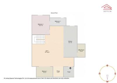 Image of 4500 Sq.ft 4 BHK Apartment / Flat for sale in Hulimavu, Bengaluru for Rs. 49300000